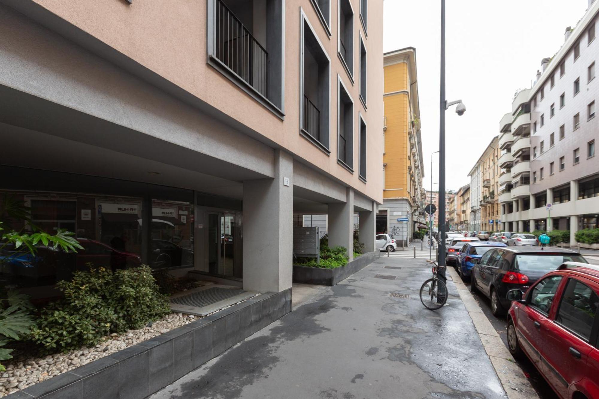 Porta Nuova Bright And Roomy Flat Milano Exteriör bild